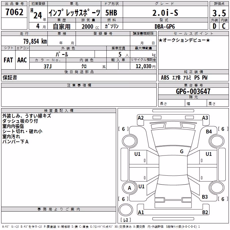SUBARU IMPREZA
