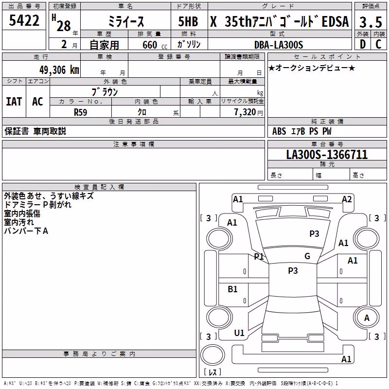 DAIHATSU MIRA E:S