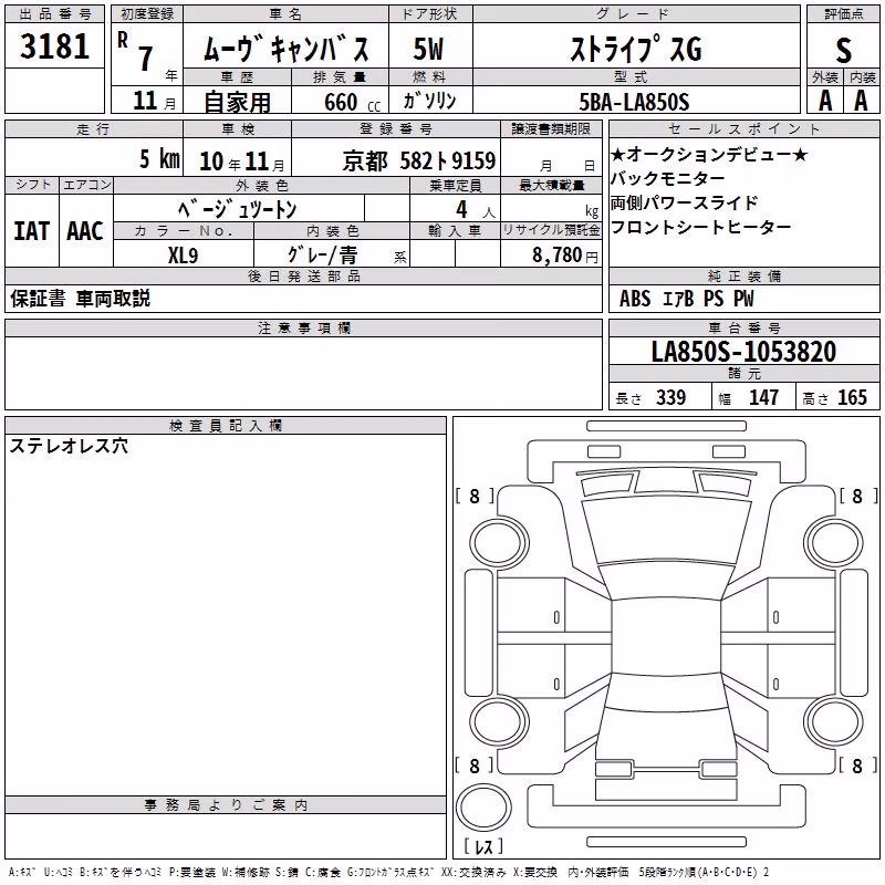 DAIHATSU MOVE CANBUS