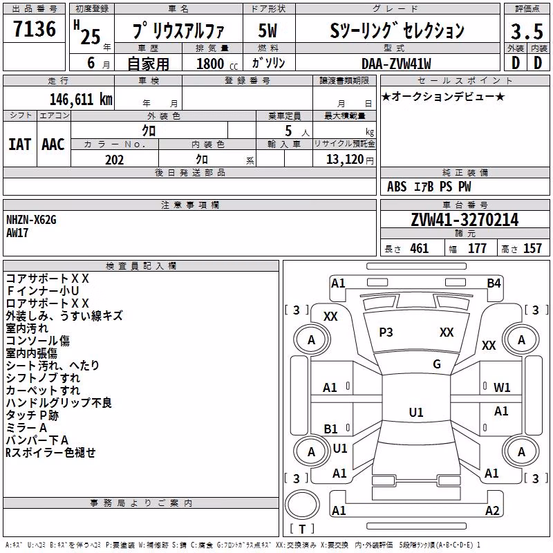 TOYOTA PRIUS ALPHA