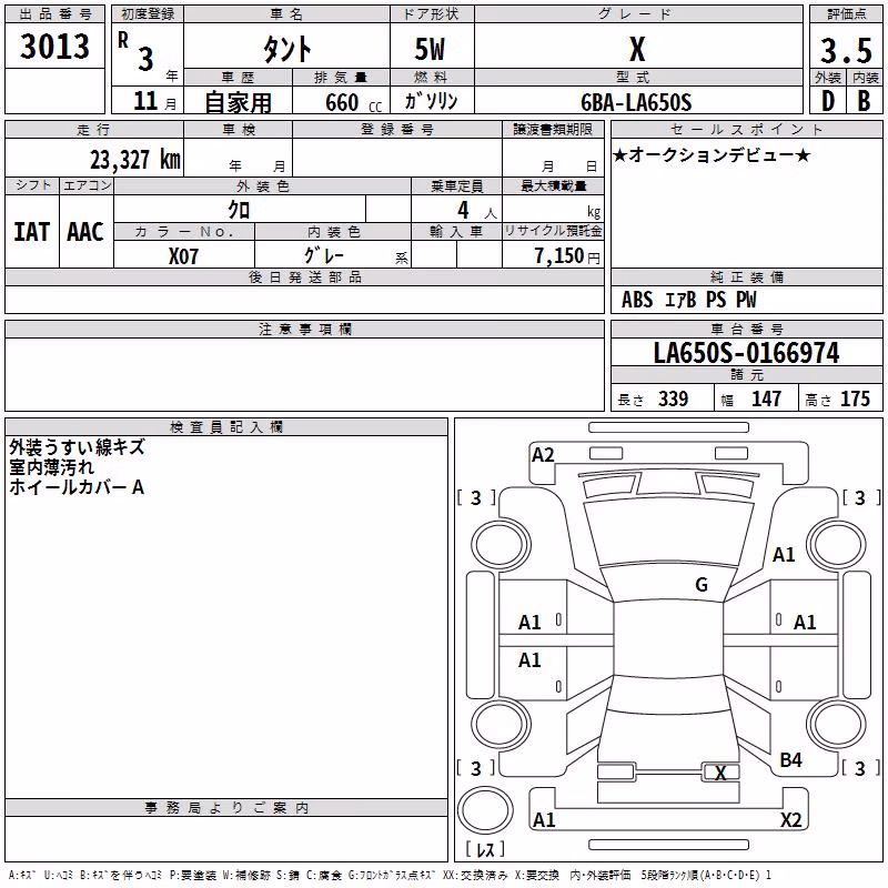 DAIHATSU TANTO