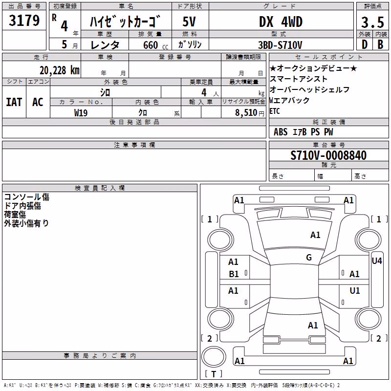 DAIHATSU ATRAI