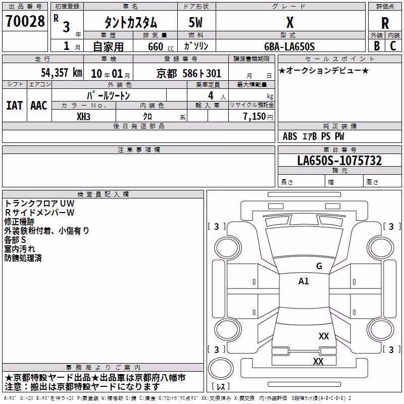 DAIHATSU TANTO