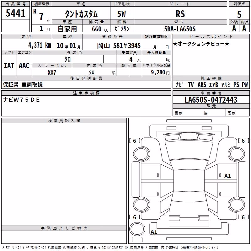 DAIHATSU TANTO