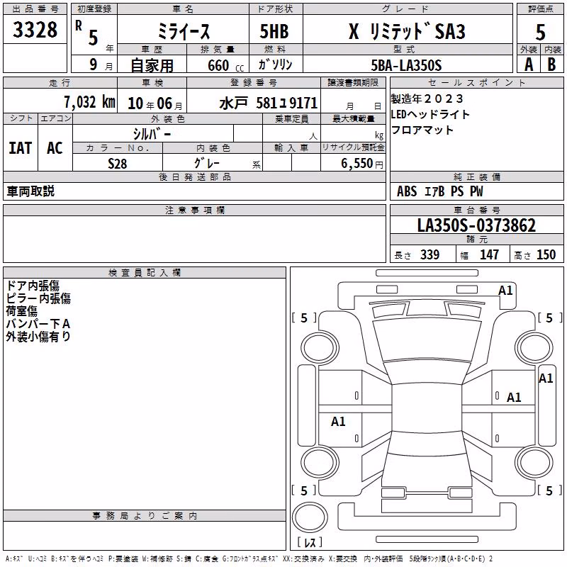 DAIHATSU MIRA E:S