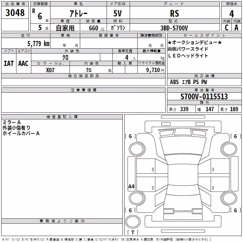 DAIHATSU ATRAI