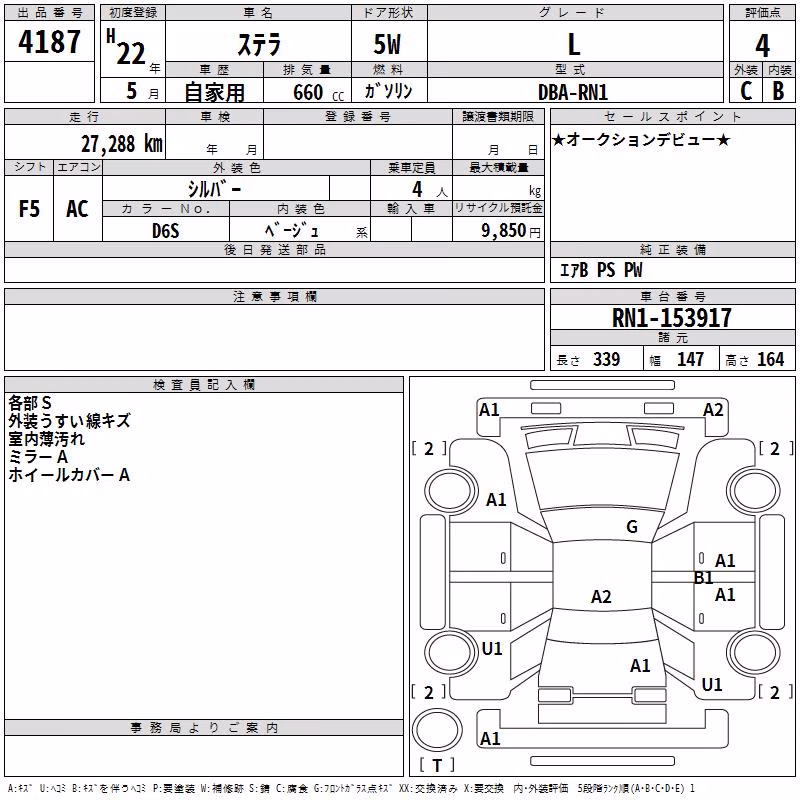SUBARU STELLA