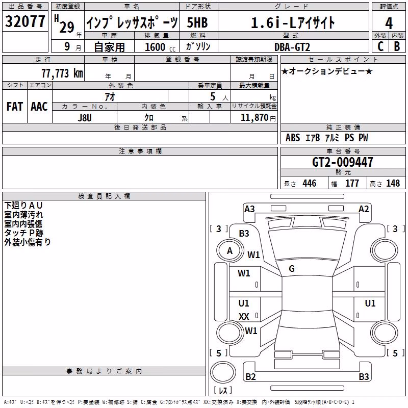 SUBARU IMPREZA