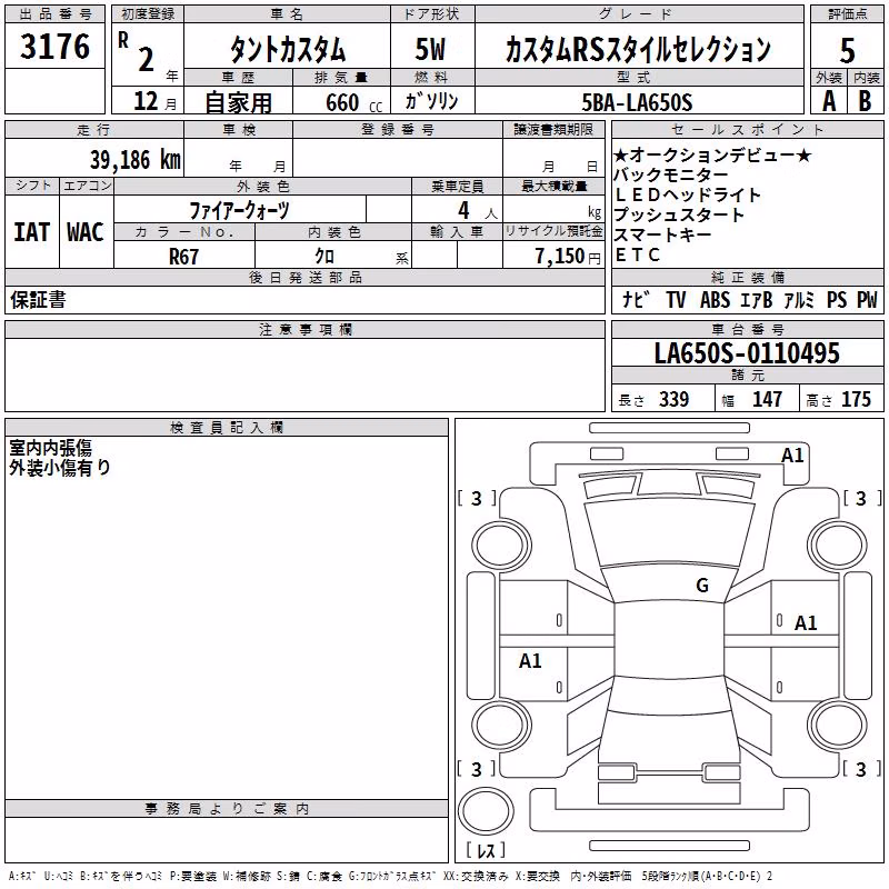 DAIHATSU TANTO