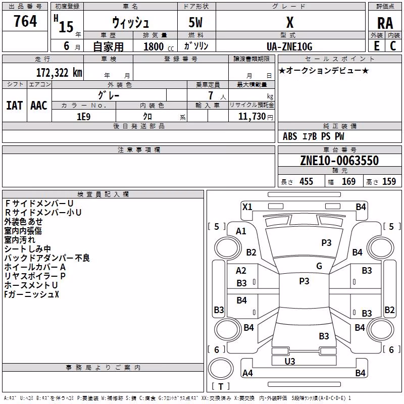 TOYOTA WISH