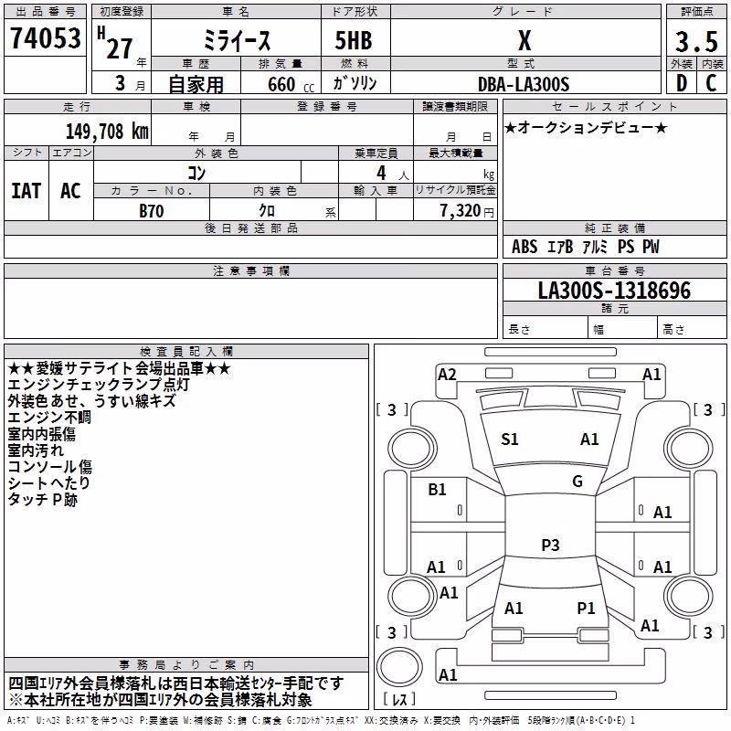 DAIHATSU MIRA E:S