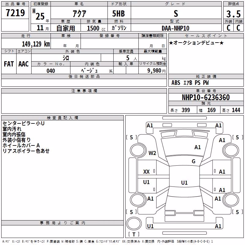 TOYOTA AQUA