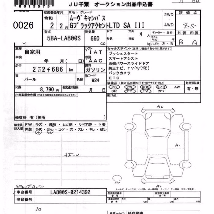 DAIHATSU MOVE CANBUS