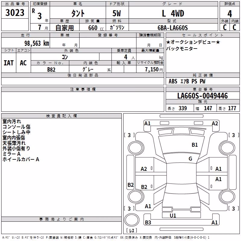 DAIHATSU TANTO