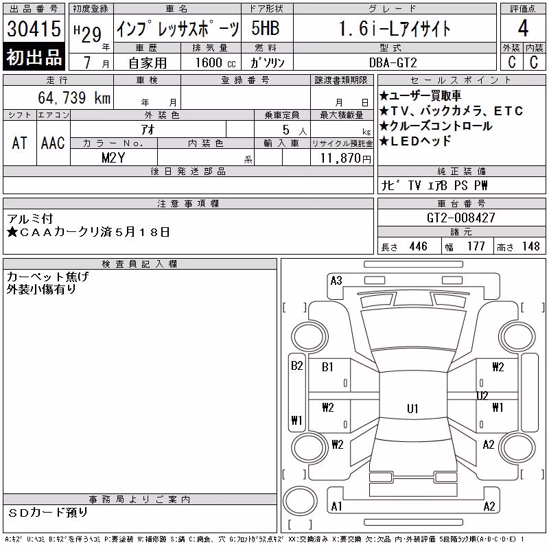 SUBARU IMPREZA
