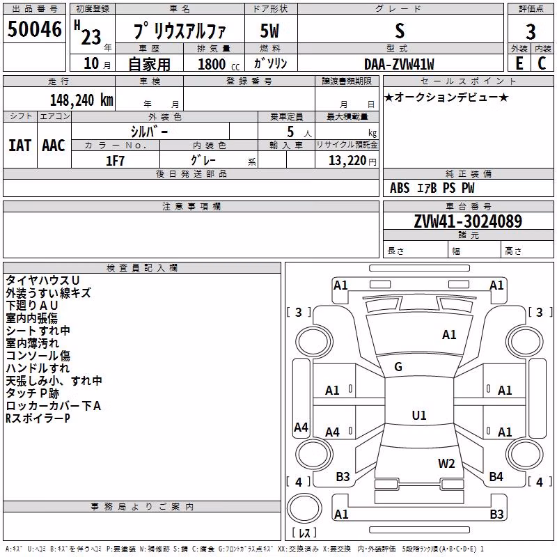 TOYOTA PRIUS ALPHA