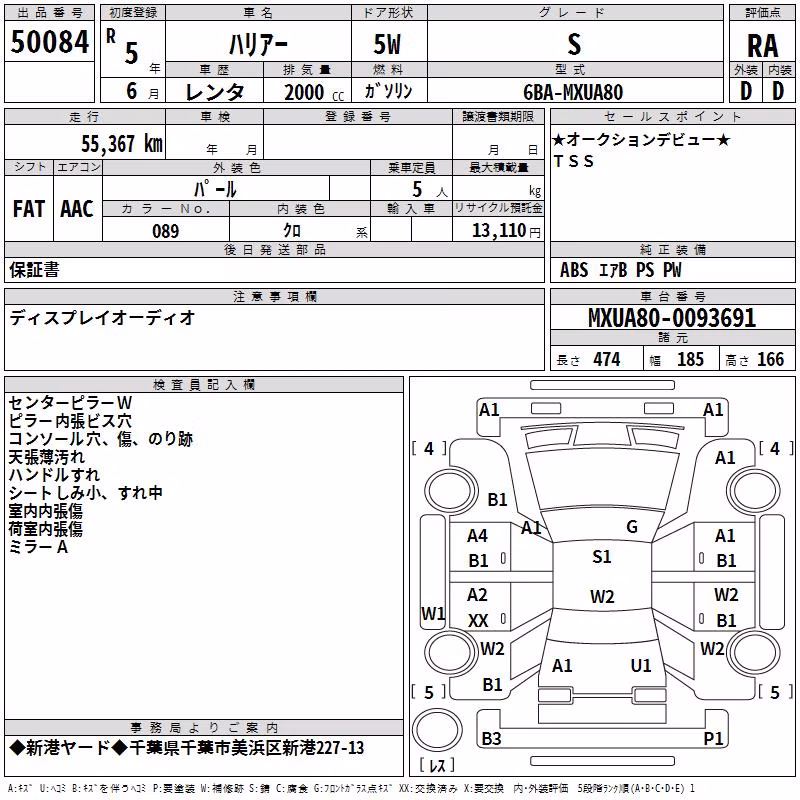 TOYOTA HARRIER