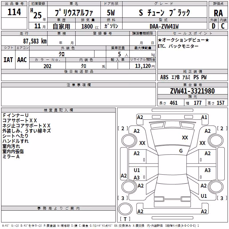 TOYOTA PRIUS ALPHA