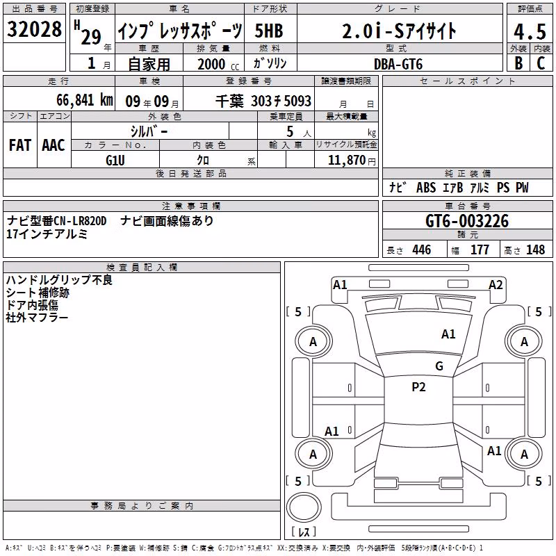 SUBARU IMPREZA