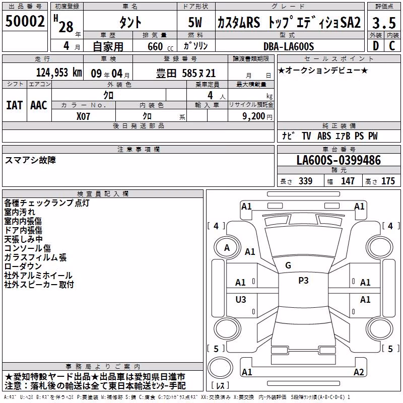 DAIHATSU TANTO