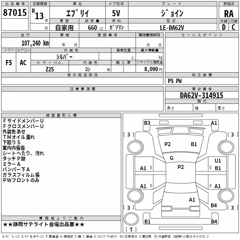 SUZUKI EVERY