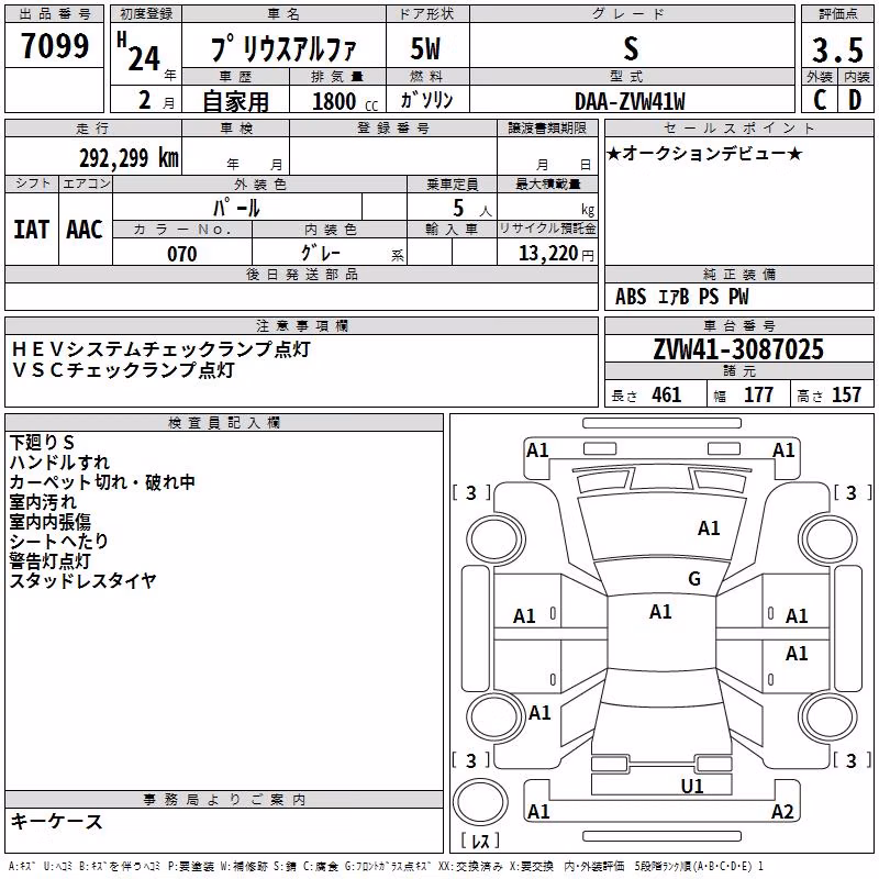 TOYOTA PRIUS ALPHA
