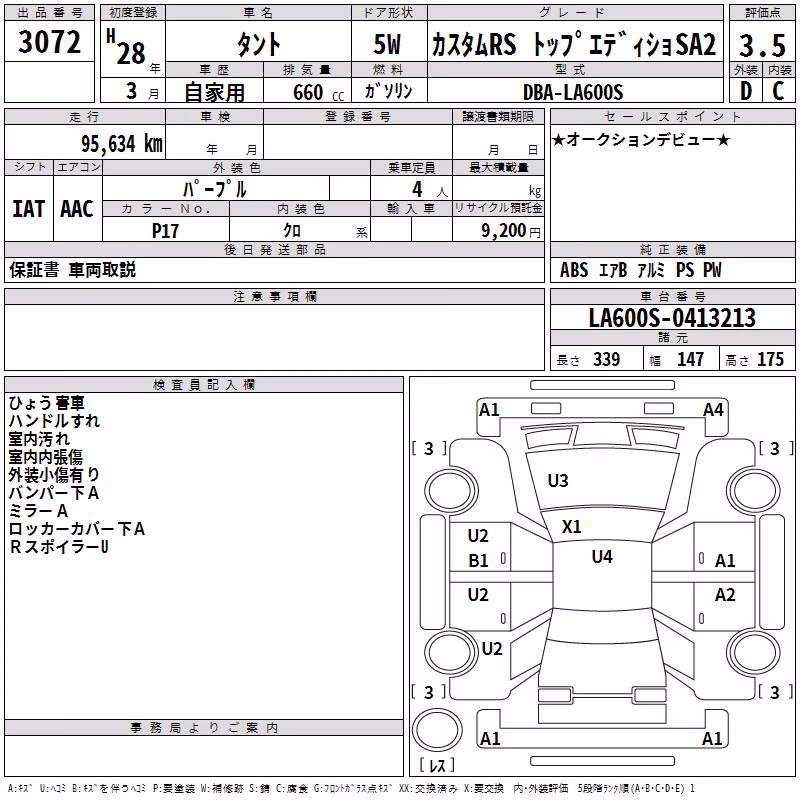 DAIHATSU TANTO