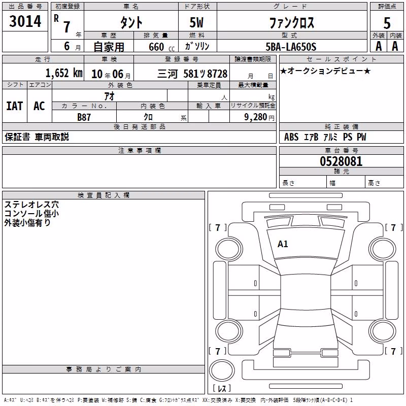 DAIHATSU TANTO