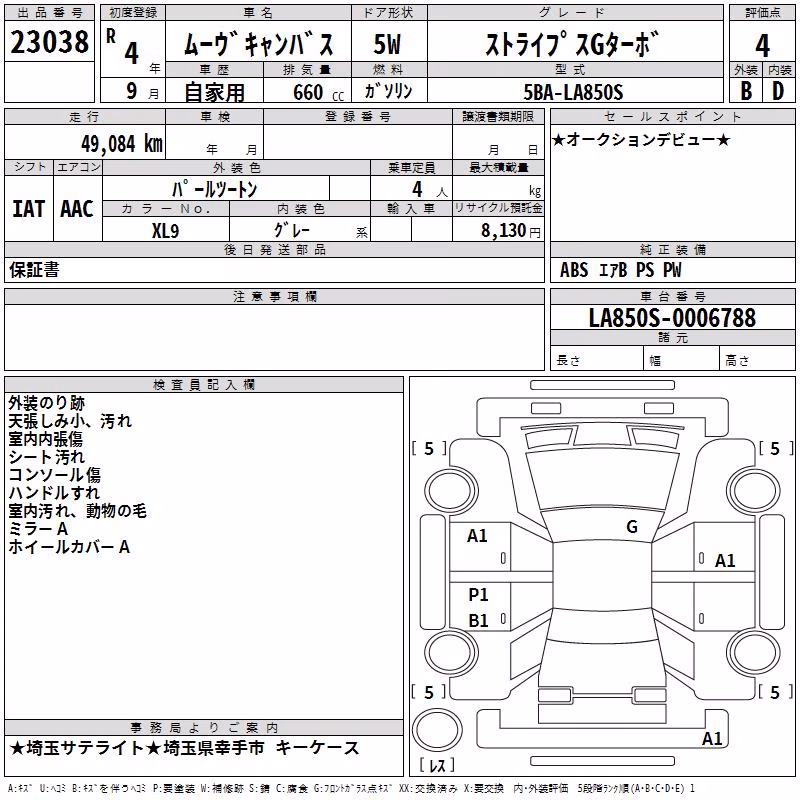 DAIHATSU MOVE CANBUS