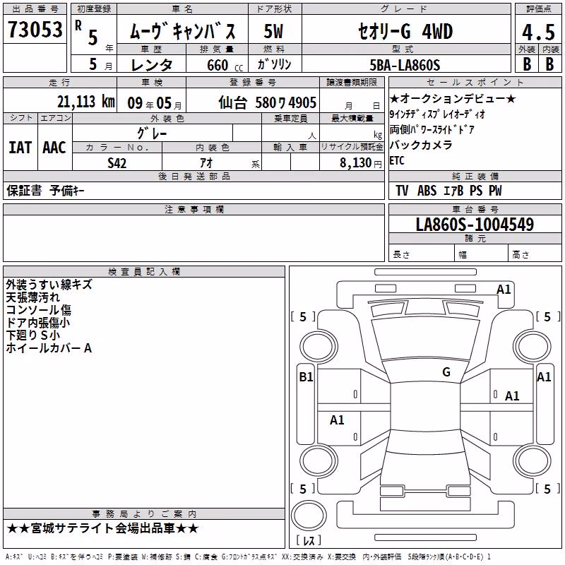 DAIHATSU MOVE CANBUS