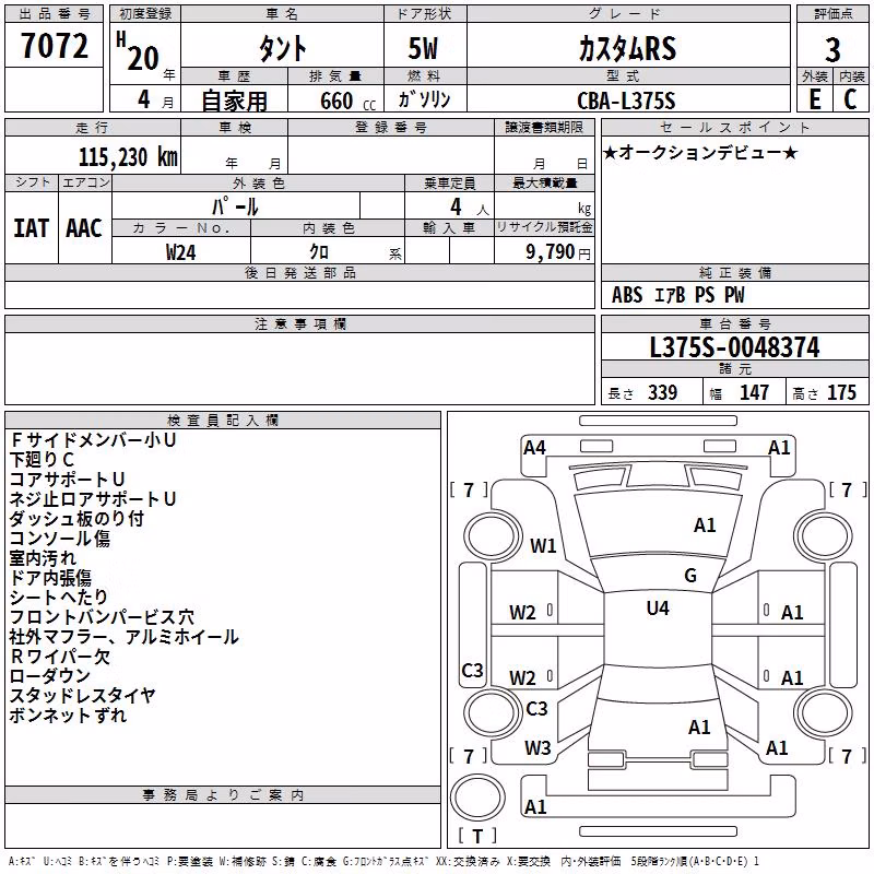 DAIHATSU TANTO