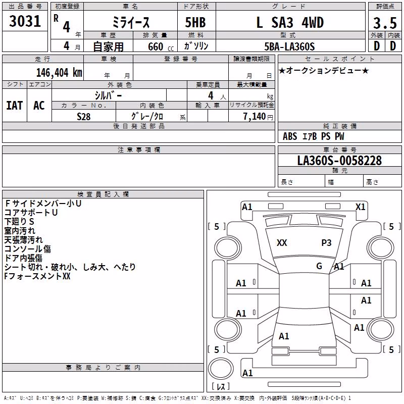 DAIHATSU MIRA E:S