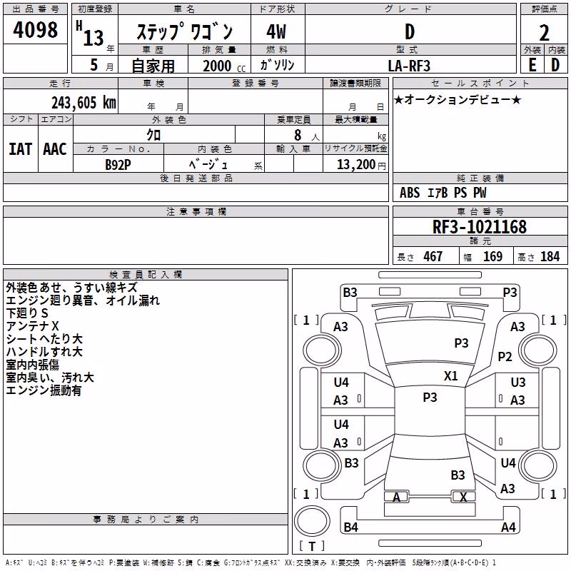 HONDA STEPWGN