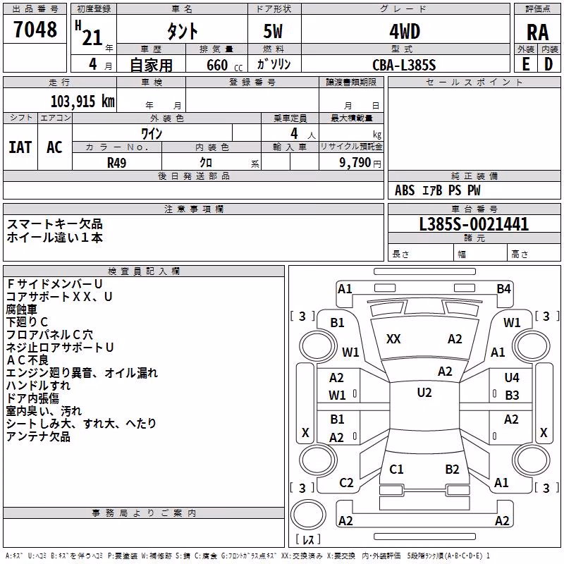 DAIHATSU TANTO