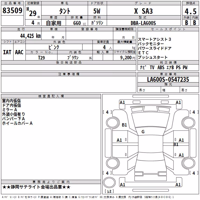 DAIHATSU TANTO