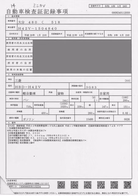 MITSUBISHI MINICA