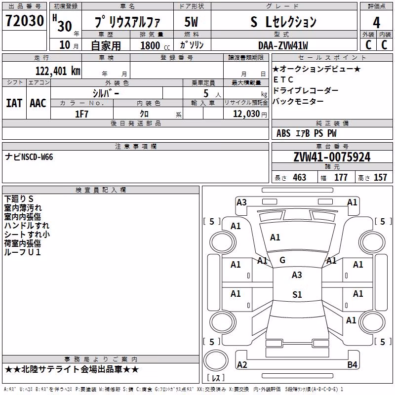 TOYOTA PRIUS ALPHA
