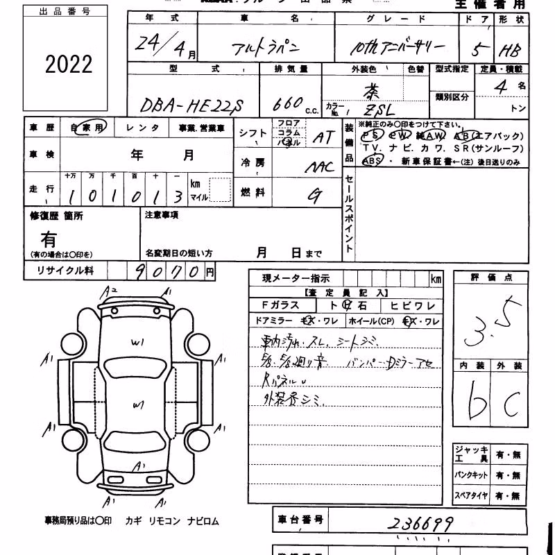 SUZUKI ALTO LAPIN