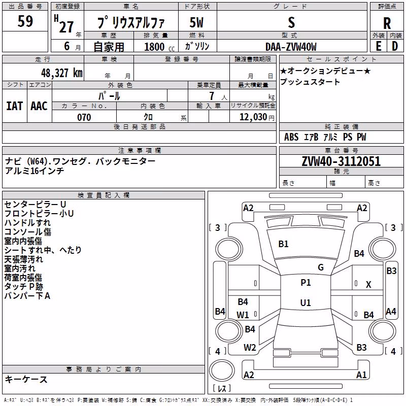 TOYOTA PRIUS ALPHA