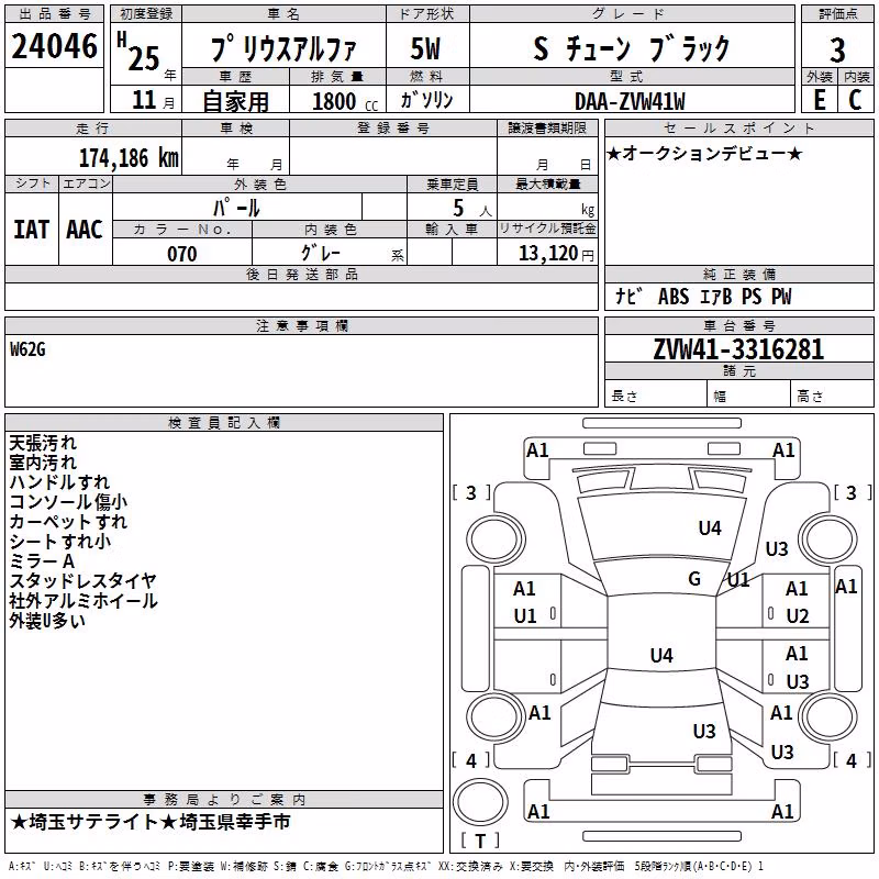 TOYOTA PRIUS ALPHA