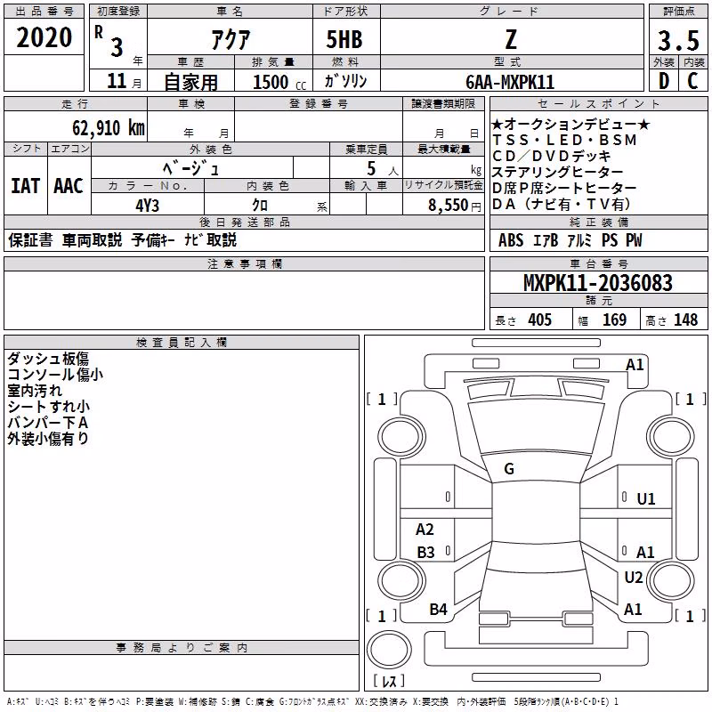 TOYOTA AQUA