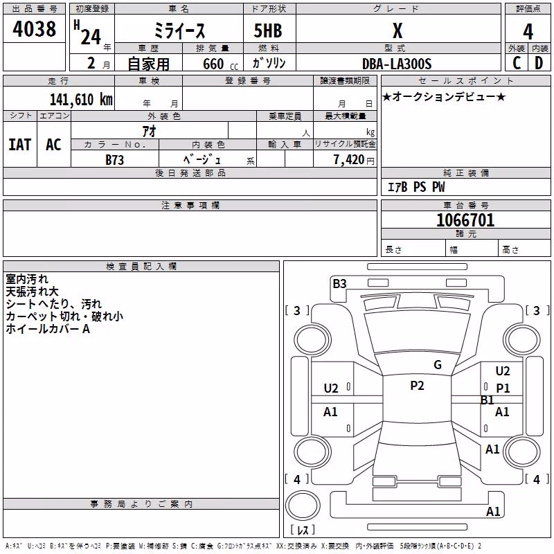 DAIHATSU MIRA E:S