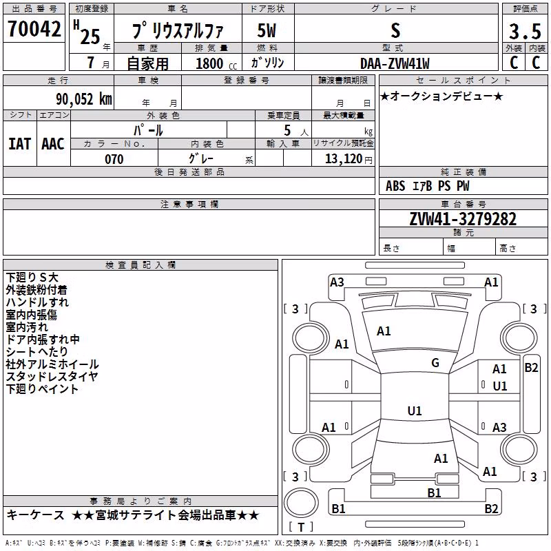 TOYOTA PRIUS ALPHA