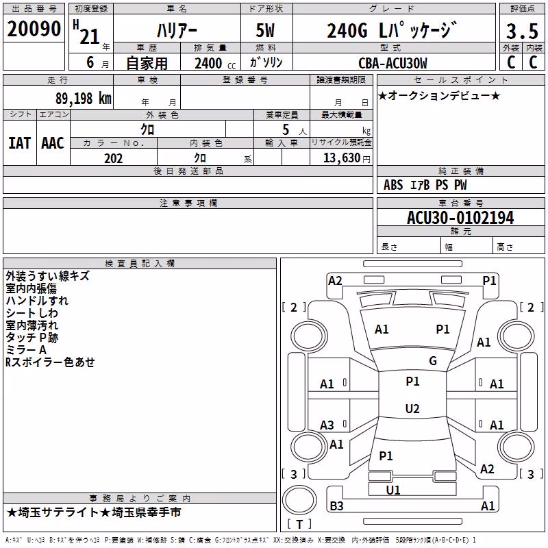 TOYOTA HARRIER