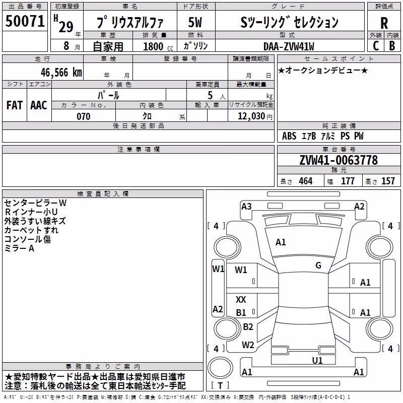 TOYOTA PRIUS ALPHA
