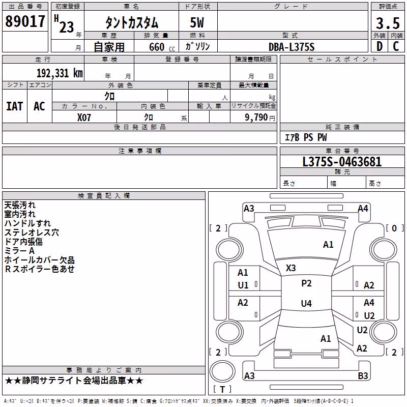 DAIHATSU TANTO