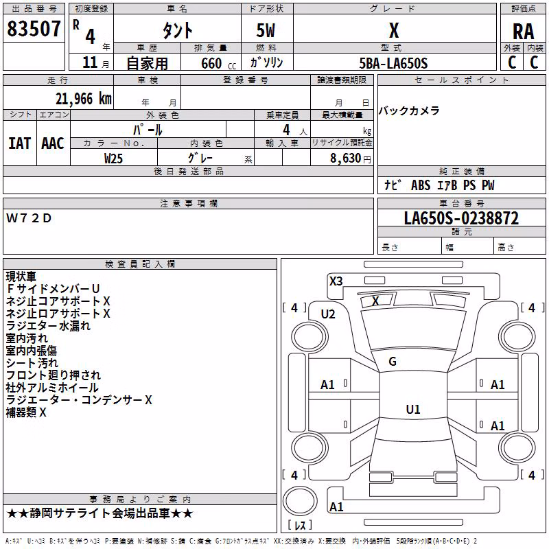 DAIHATSU TANTO