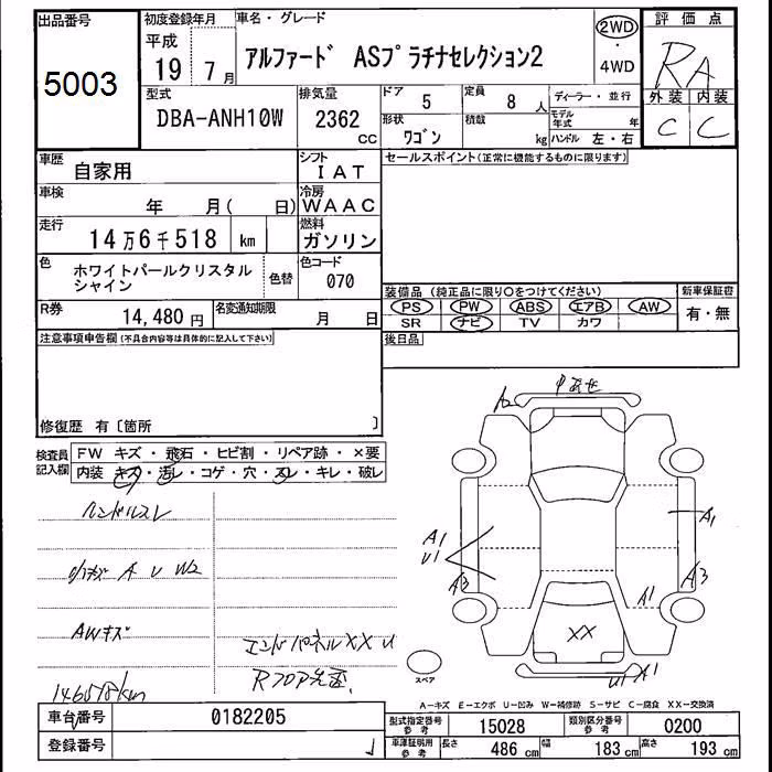 TOYOTA ALPHARD