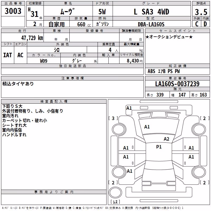 DAIHATSU MOVE