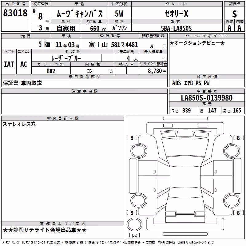 DAIHATSU MOVE CANBUS